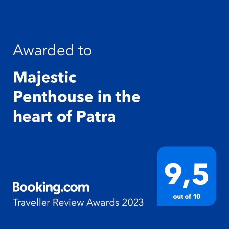 Majestic Penthouse In The Heart Of Patra Apartamento Exterior foto